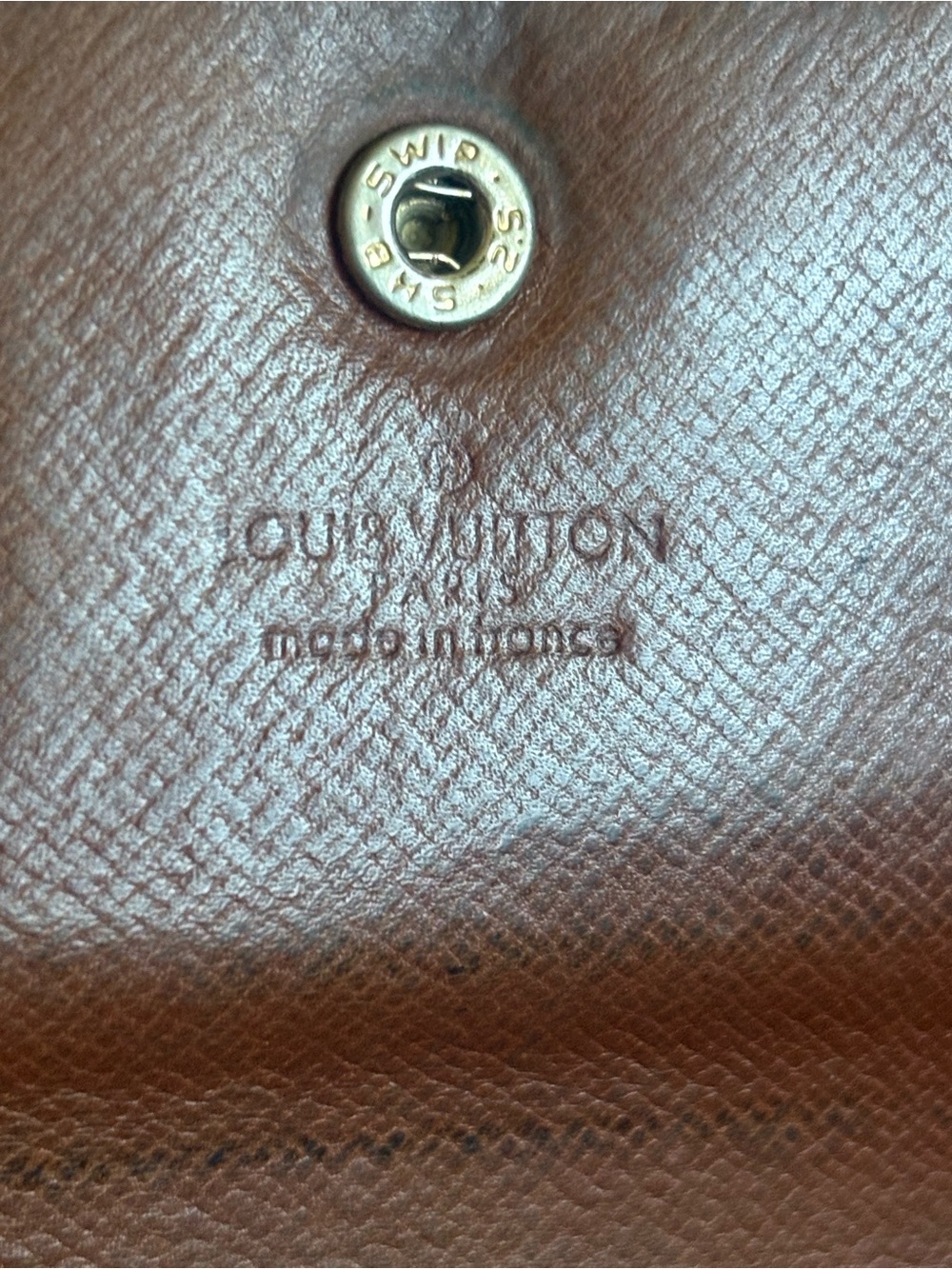 Authentic Louis Vuitton Monogram Sarah Wallet Vintage - Picture 7 of 12